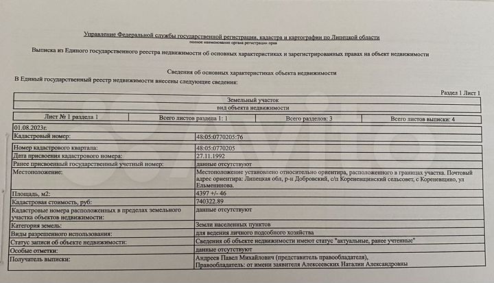 Участок 43 сот. (ИЖС)