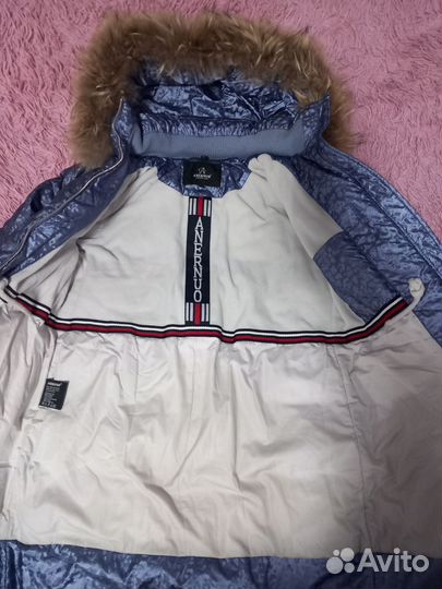 Куртка для девочки 140 зима