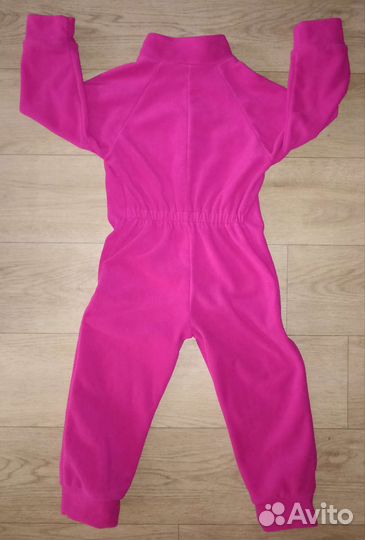 Флисовый комбинезон для девочки