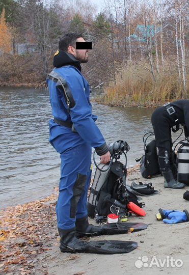 Водолазные работы. водолаз. Подводный поиск