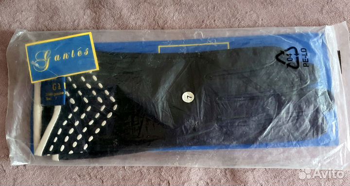 Перчатки женские кожаные 7 размер