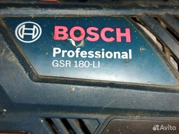 Bosch GSR 180-LI шуруповёрт