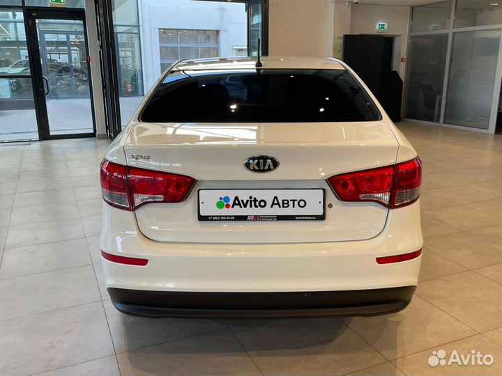 Kia Rio 1.6 AT, 2016, 108 266 км