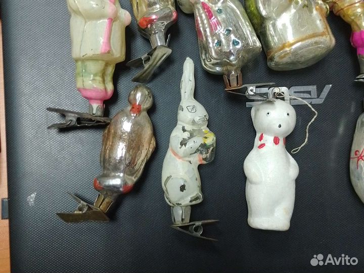 Елочные игрушки СССР Винтаж оптовый лот