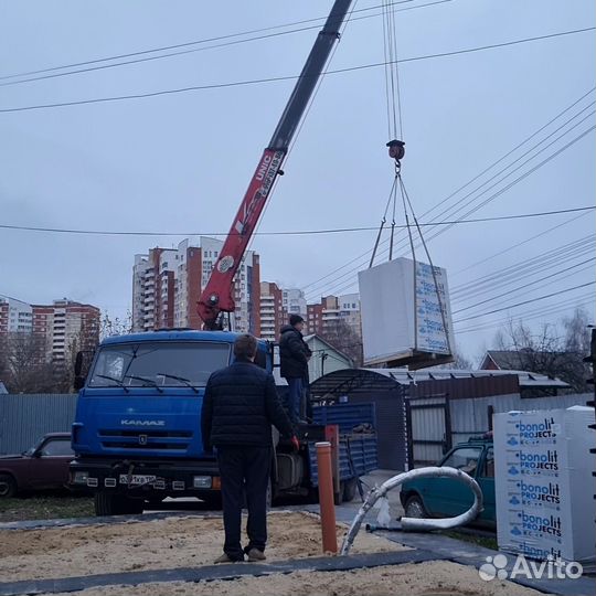 Пенобетон и газобетон с доставкой