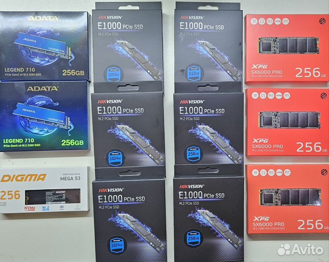 NVMe SSD M.2 512Gb 3500 мб/с (новый)