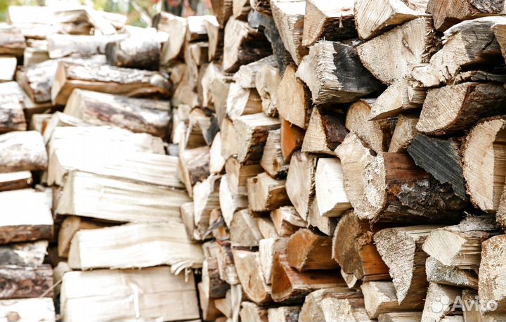 Дрова естественной влажности от 5м3