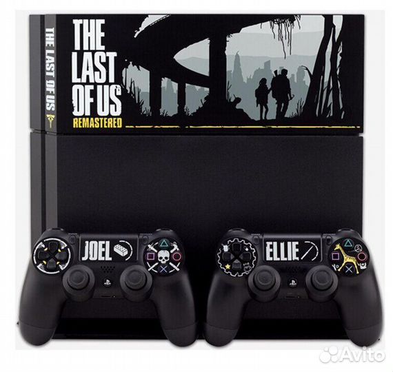 Sony Playstation 4 Slim 1000GB + Диски + 2 Джоя