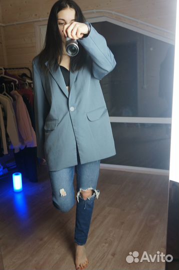 Джинсы женские рваные