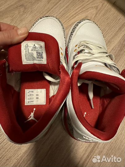 Кроссовки Nike air jordan 3 retro (gs)