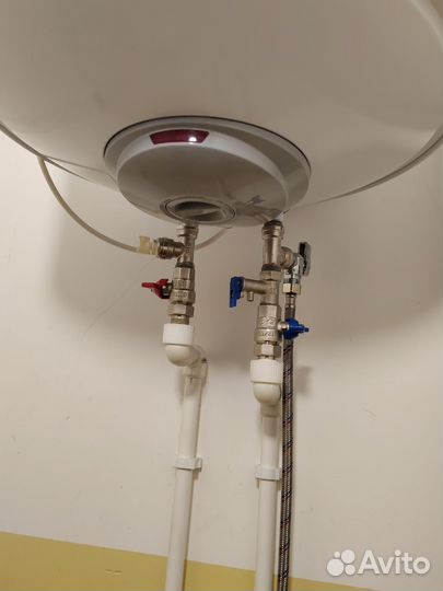 Установка водонагревателя