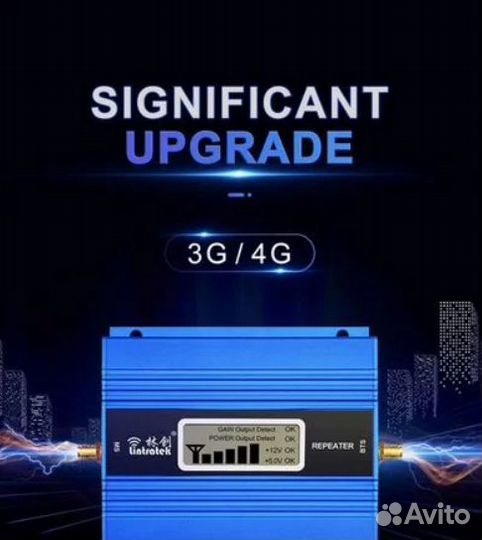 Усилитель сотовой связи репитер 4G 1800