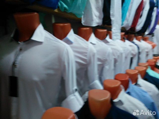 Для школы белые рубашки стрейч