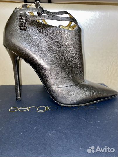 Ботильоны женские 38 размер натуральная кожа