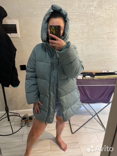 Пуховик mango 46