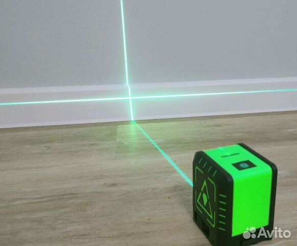 Новый лазерный уровень pracmanu, 2 зелёные линии