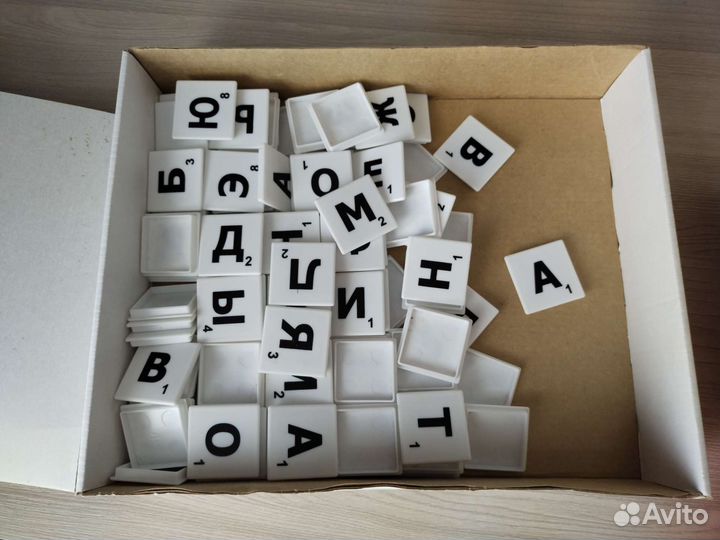 Настольная игра буквы, слова