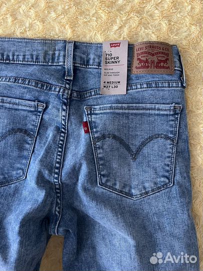 Джинсы Levis 710 super skinny оригинал