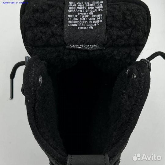 Ботинки Nike Air Force 1 Duckboot (с мехом) (Арт.75748)