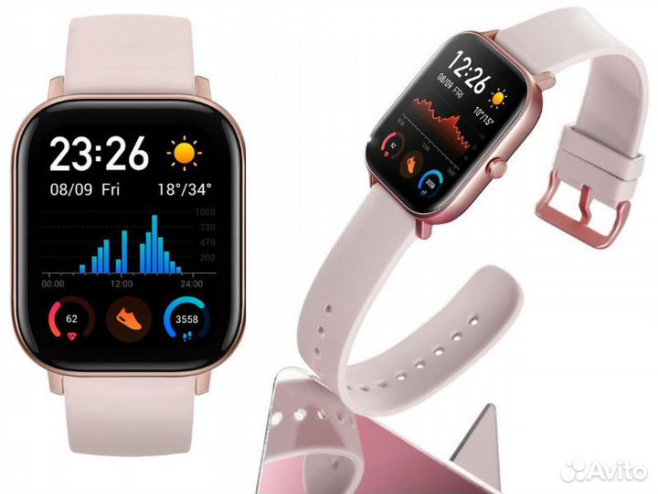 Xiaomi Amazfit GTS Rose Новые Ростест