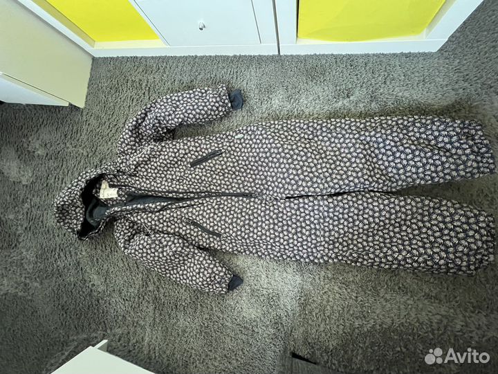 Комбинезон для девочки зимний pomp delux