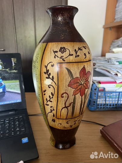 Вазы горшочки сухоцветы