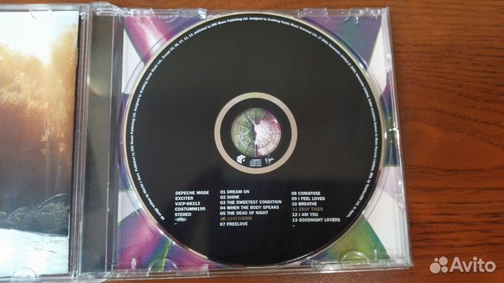 Depeche Mode – Exciter vjcp-68312 Japan CD