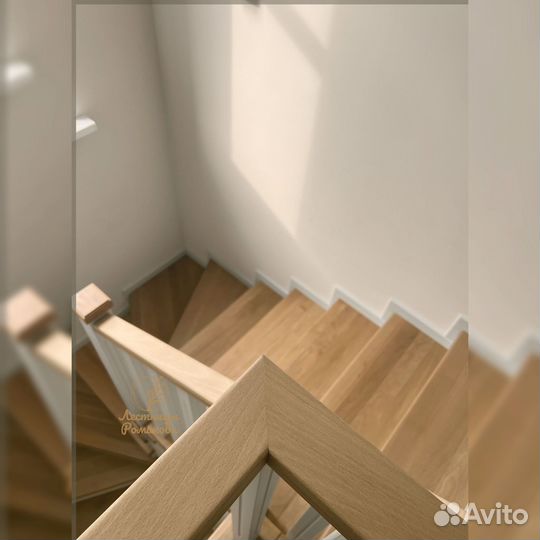 Лестница с ограждением