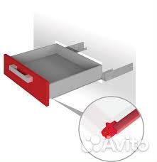 Направляющие шариковые Boyard непол. выдвижения