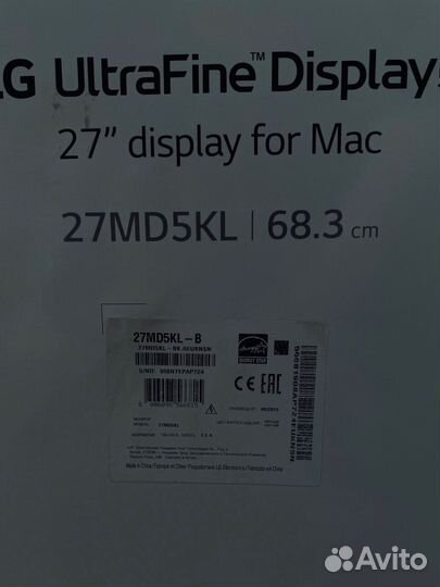 Монитор LG UltraFine Display 5K