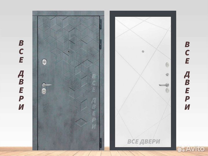 Дверь входная железная