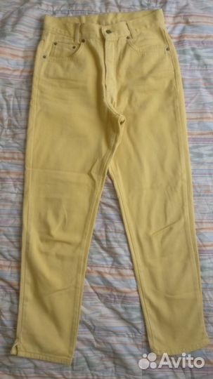Желтые джинсы 44 р-р