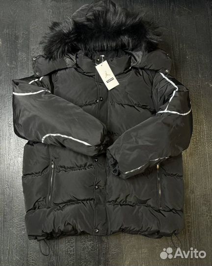 Пуховик supreme x jordan