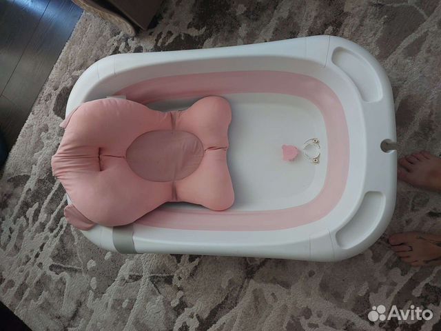Детская ванночка с матрасом объявление продам