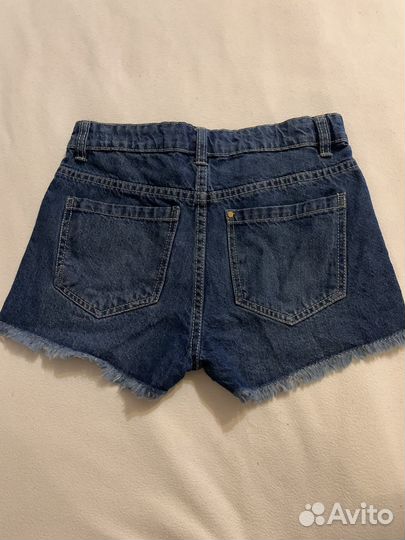 Джинсовые шорты для девочки