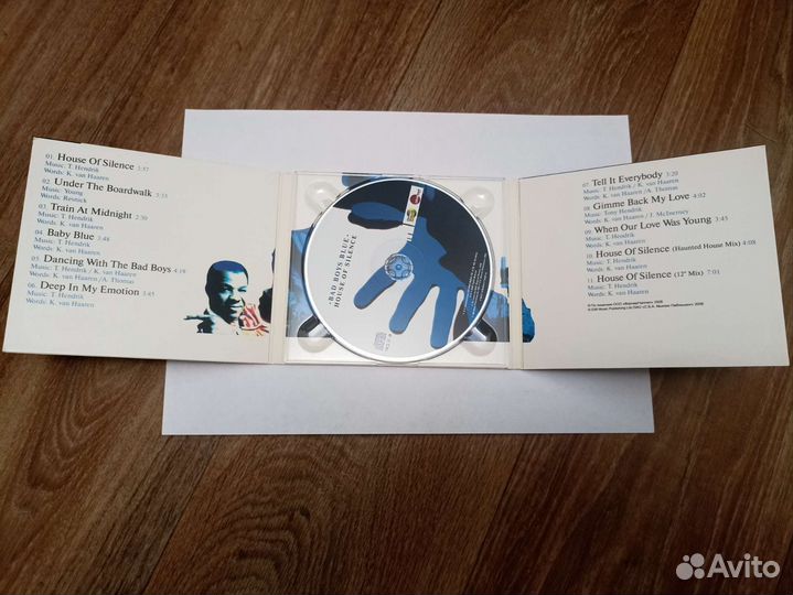 CD BAD boys blue-house OF silence-91/2008(Лиц)