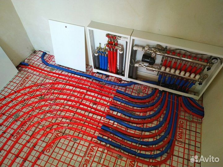 Монтаж теплого пола