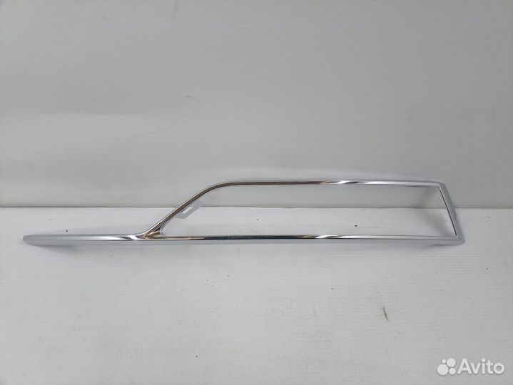 Молдинг пер бампера хром Octavia А8 2020г L/R