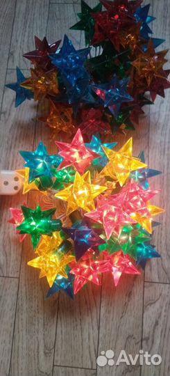 Гирлянда кристалл СССР