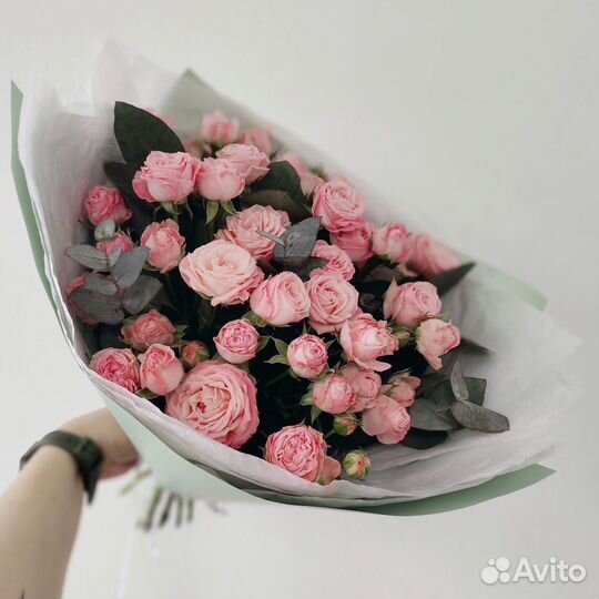 Розы Цветы Букеты 15 25 51 101 201 опт