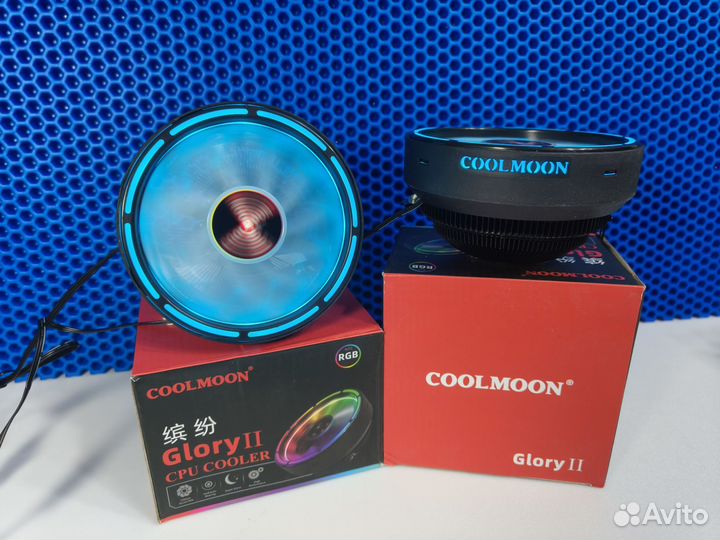 Кулер Coolmoon RGB Intel AMD 1151 1155 1356 2011