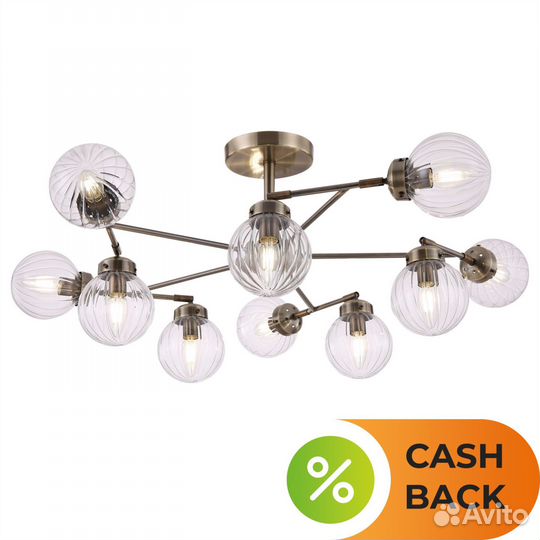 Freya FR5041PL-10BS Daisy потолочная люстра
