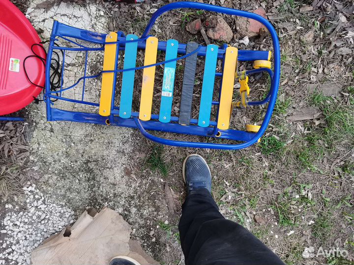 Детские санки коляска