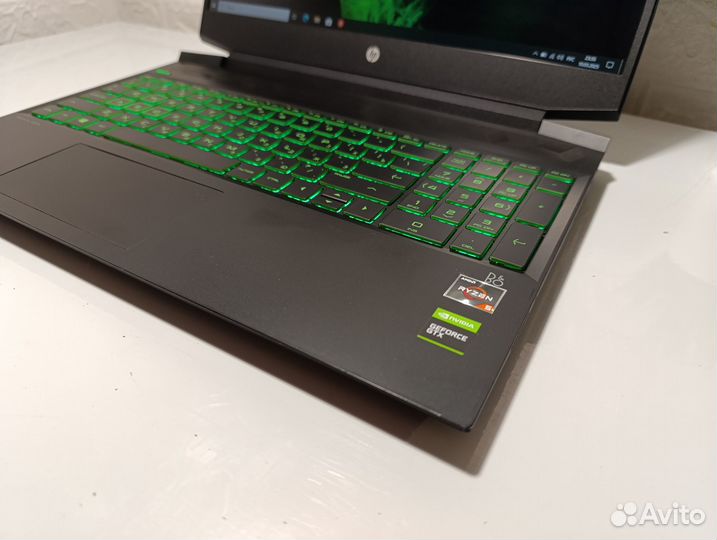 Игровой HP Ryzen 5/GTX 1650/16 GB