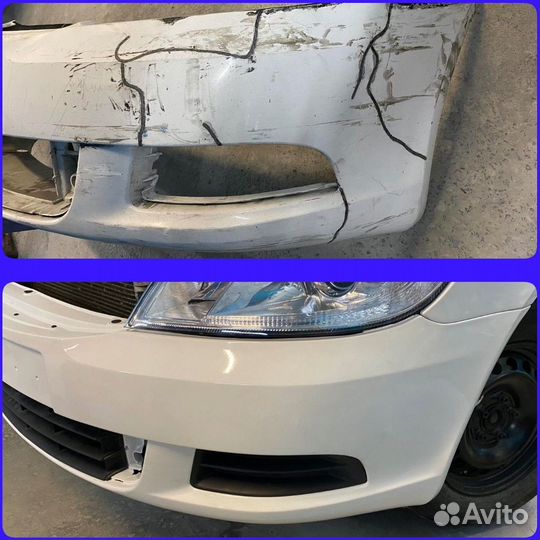 Ремонт бамперов.ремонт пластиковых изделии авто