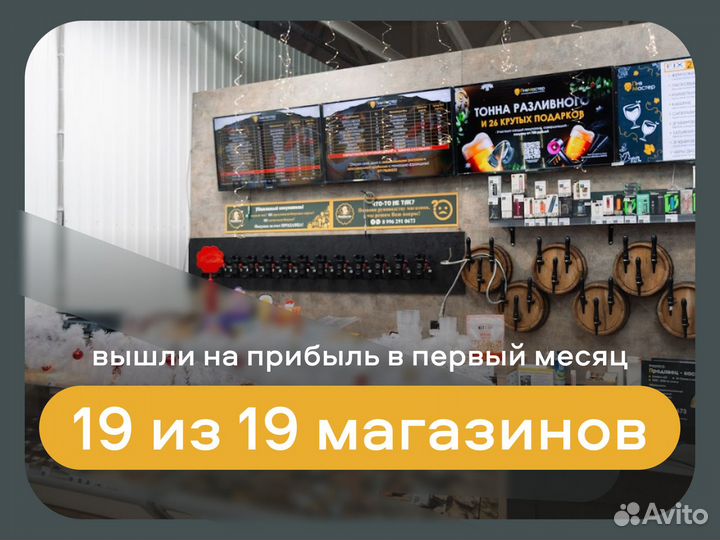 Франшиза сеть пивных магазинов