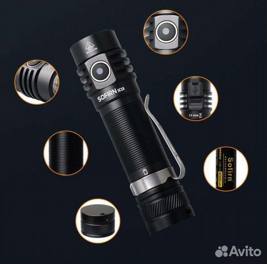 Фонарь Sofirn SC18 6000K+