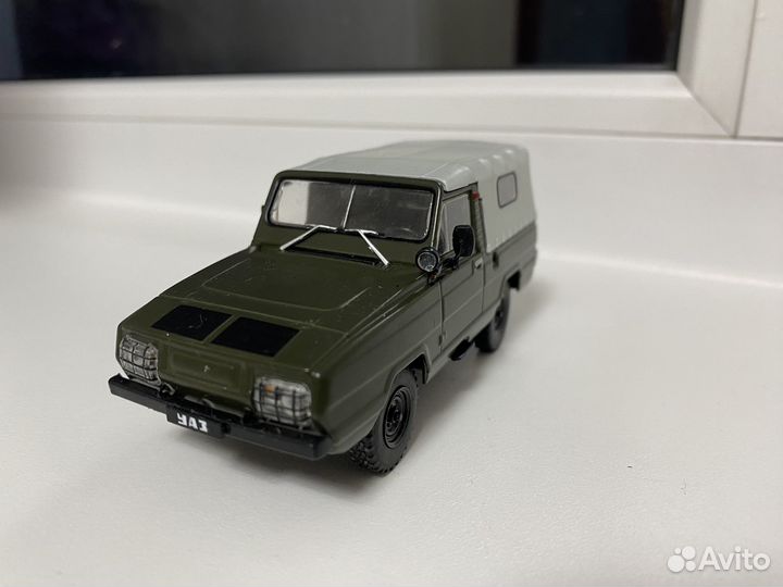 Модель УАЗ-3907 Ягуар. 1:43