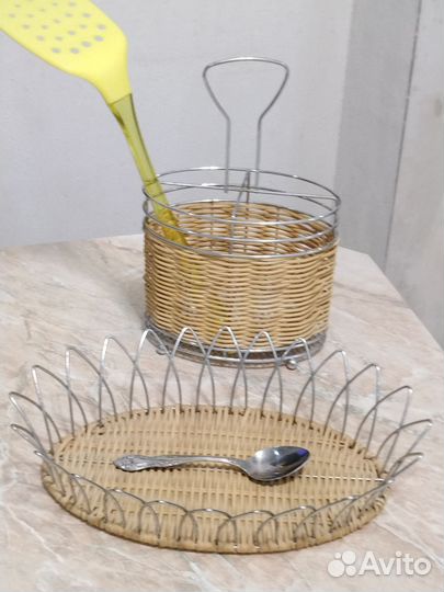 Набор для кухни сухарница фруктовница цена за все