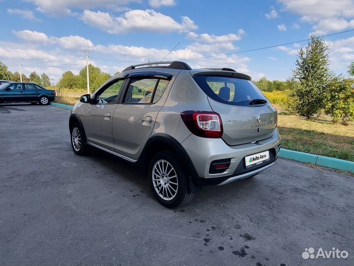 Renault Sandero Stepway 1.6 МТ, 2018, 102 000 км